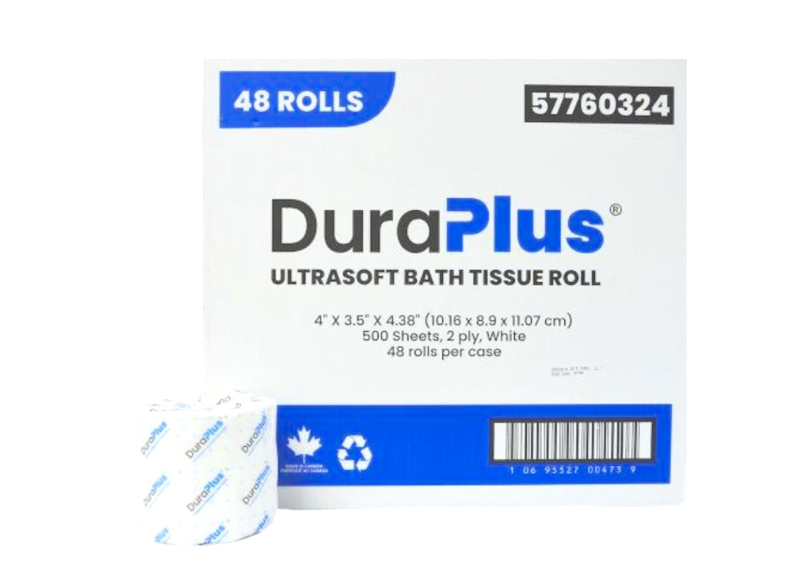 PAPIER HYGIÉNIQUE (2 PLIS) EMBALLÉ INDIVIDUELLEMENT